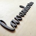 Ver imagem 3 de Lavanderia - Adorno De Parede, Quadro, Decoração, Lettering - Toque 3D:Bronze