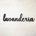 Ver imagem 1 de Lavanderia - Adorno De Parede, Quadro, Decoração, Lettering - Toque 3D:Bronze