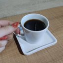Ver mais imagens de Xícara de Café 90ml em Porcelana com Píres Quadrado Branca Germer