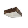 Luminária Plafon Madeira Madeiro Ddek Pfng 20cm - 4