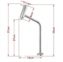Ver imagem 2 de COMBO 2 EM 1 GABINETE DE VIDRO UCRÂNIA 60CM AC + TORNEIRA ALGARVE - ROSA EK