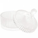 Ver imagem 3 de Kit 10 Potiches de Cristal com Tampa Carrosel Lyor 6,5x9cm Bomboniere Decorativo Lembrancinha