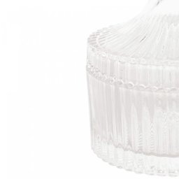 Kit 10 Potiches de Cristal com Tampa Carrosel Lyor 6,5x9cm Bomboniere Decorativo Lembrancinha - 7