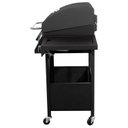 Ver imagem 6 de Churrasqueira a Gás 3 Queimadores Centrais 1 Lateral Americana a Bafo Carrinho