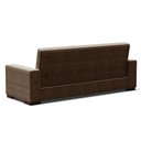 Ver imagem 5 de Sofá Cama 02 lugares Lisboa Suede Pés de Madeira - D’Rossi - Marrom
