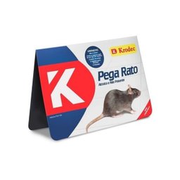 Ratoeira Adesiva Pega Rato Krodec Caixa com 20 Unidades - Krodec - 2481 - 1