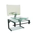 Ver imagem 1 de Gabinete de Vidro 40cm Ap com Cuba Quadrada - Incolor