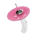 Ver imagem 2 de COMBO 2 EM 1 GABINETE DE VIDRO ESCÓCIA 45CM AC + TORNEIRA IBIZA - ROSA EK