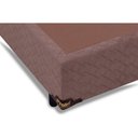 Ver imagem 2 de Cama Box Base Universal Viúva Suede Brown (128x188x25) - Probel