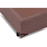 Cama Box Base Universal Viúva Suede Brown (128x188x25) - Probel - 2