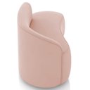 Ver imagem 7 de Sofá 2 Lugares para Sala 140cm Orgânico Wendi Veludo Rose I01 - Mpozenato