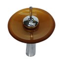 Ver imagem 2 de COMBO 2 EM 1 GABINETE DE VIDRO SAN MARINO 60CM AC + TORNEIRA IBIZA - DOURADO REAL EK