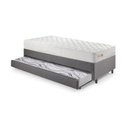Ver imagem 7 de Bicama Box Solteiro Linho 88x188x28 Cm com Colchão Ecoline D33 Espuma Ecoflex