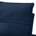 Ver imagem 6 de Sofá Retrátil Reclinável 3 Lugares 250cm Damy F05 Veludo Azul - Mpozenato