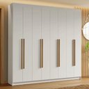 Ver imagem 1 de Guarda-Roupa Casal 8 Portas Batentes Saturno Madesa