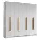 Ver imagem 3 de Guarda-Roupa Casal 8 Portas Batentes Saturno Madesa