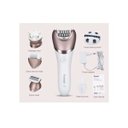 Ver imagem 6 de Kit Depilador Feminino Eletrico Corpo 5 em 1 Kemei - Km-8001
