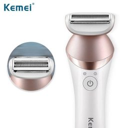 KIT DEPILADOR FEMININO ELETRICO CORPO 5 EM 1 KEMEI - KM-8001 - 3