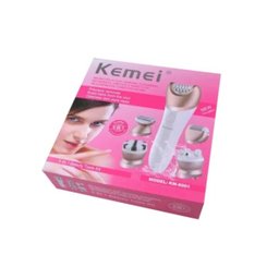 KIT DEPILADOR FEMININO ELETRICO CORPO 5 EM 1 KEMEI - KM-8001 - 10