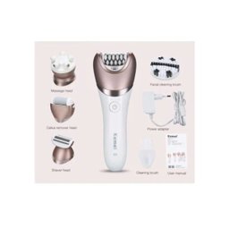 KIT DEPILADOR FEMININO ELETRICO CORPO 5 EM 1 KEMEI - KM-8001 - 6