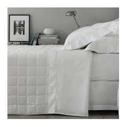 Colcha Buddemeyer Queen 300 fios Damask Stripes - Branca - 3