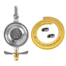 Kit Instalação Gás Registro Aliança 1kg e Mangueira Multi 1m - 1