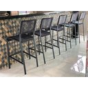 Ver imagem 3 de Kit 4 Banquetas Alta para Cozinha Bar Balcão Bistrô