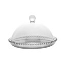 Ver imagem 2 de Queijeira de Cristal C/tampa Pearl Bolinha Transparente 20cm Wolff