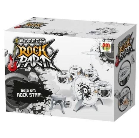 Bateria Musical Infantil Rock Party DM Toys - 2