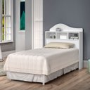 Ver imagem 1 de Cabeceira Para Box Solteiro 0,90 - J&A Irlanda - Flex-Branco/Lilás