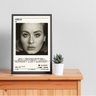 Quadro Decorativo Adele Álbuns Spotify - 25 - 2