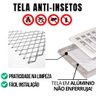 Tela Mosquiteira para Ralo Anti Insetos 10x10 Proteção Casa - 4
