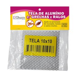 Tela Mosquiteira para Ralo Anti Insetos 10x10 Proteção Casa - 6