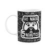 Caneca Gamer Só Mais 5 Minutos - 1