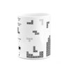 Caneca Gamer Tetris - Branca - 2