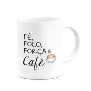 Caneca - Fé e Café