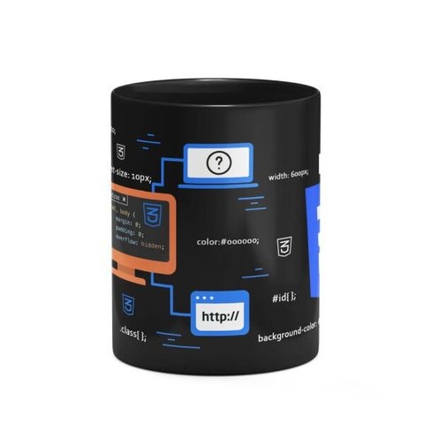 Caneca Dev Css3 - Preta