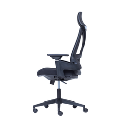 Cadeira de Escritório Ergonômica Nr17 Giratória Office Toledo com Encosto e Braços 3d Rivatti Preta - 6
