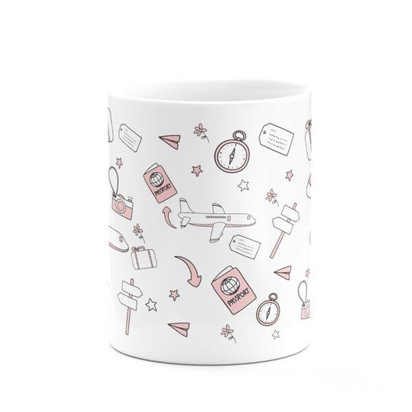 Caneca Hobbies - Viagem - 2