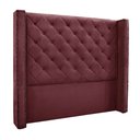 Ver imagem 1 de Cabeceira Decorativa King Size 2,19M Loewe Vinho - Gran Belo