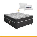 Ver imagem 2 de Cama Box Conjugada Viúva Ortopédica D28 com Travesseiros Unique 128x188x52cm