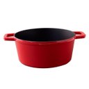 Ver imagem 2 de CaÇArola SautÉ 3,60 Litros Ferro Vermelho Brinox 57503/151