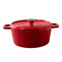 Ver imagem 1 de CaÇArola SautÉ 3,60 Litros Ferro Vermelho Brinox 57503/151