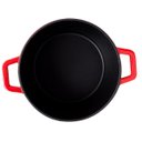 Ver imagem 3 de CaÇArola SautÉ 4,80 Litros Ferro Vermelho Brinox 57503/152