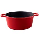 Ver imagem 2 de CaÇArola SautÉ 4,80 Litros Ferro Vermelho Brinox 57503/152