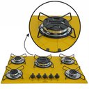 Ver imagem 5 de Cooktop Gás 5 Bocas Chama Tripla 127/220 Amarelo