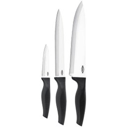 Conjunto De Facas Inox Cross 3 PeÇAs Preto Brinox 2556/309 - 1