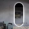 Espelho Lapidado Oval Iluminado com led frio - 50x120cm Woodglass oval led frio 50x120cm - 3