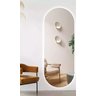 Espelho Lapidado Oval Iluminado com led frio - 50x120cm Woodglass oval led frio 50x120cm - 7