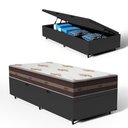 Ver imagem 1 de Cama Box Baú com Colchão de Molas Anjos Classic Superlastic Solteiro King 96cm